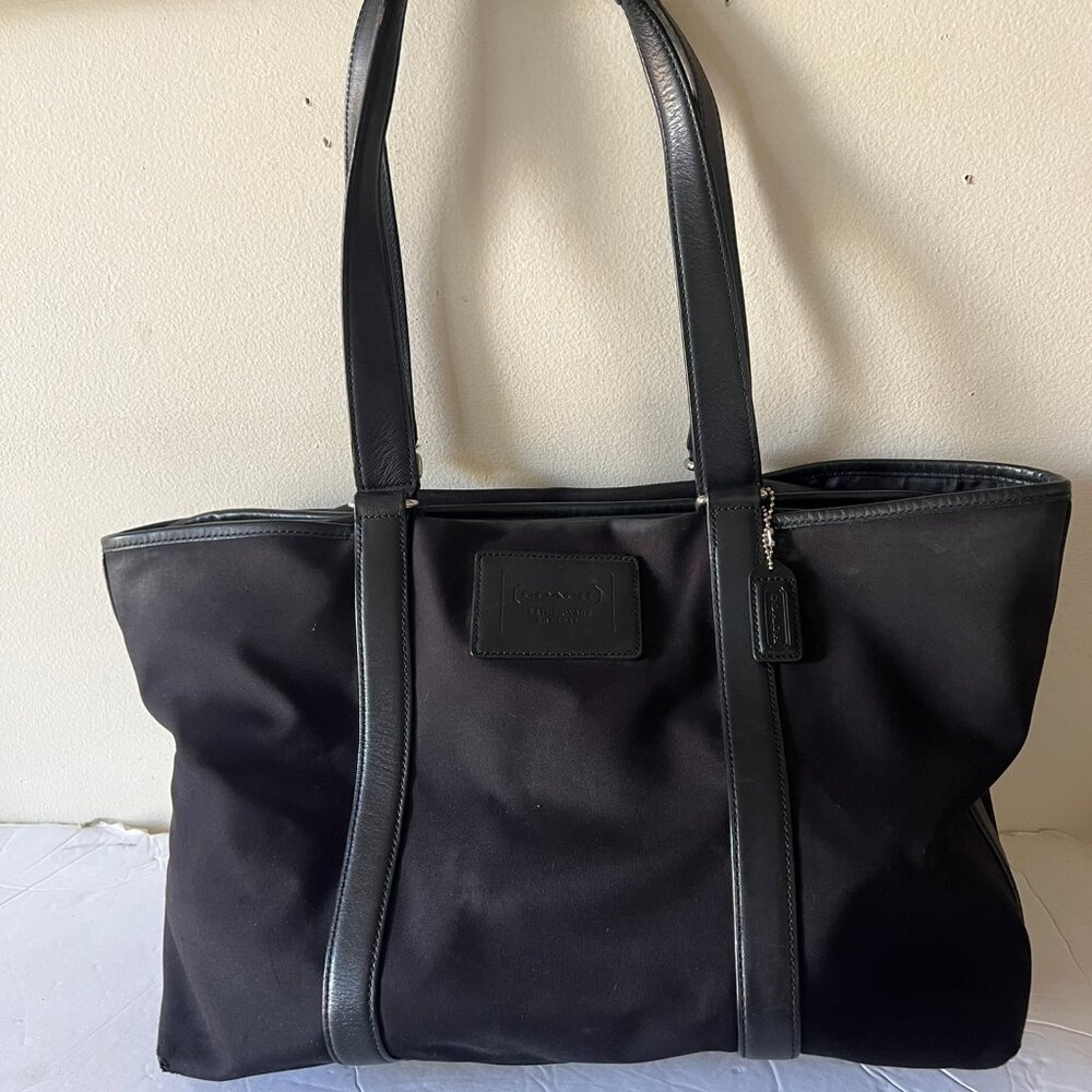 Y2K COACH LEGACY F77007 HAMPTON CANVAS TOTE BAG